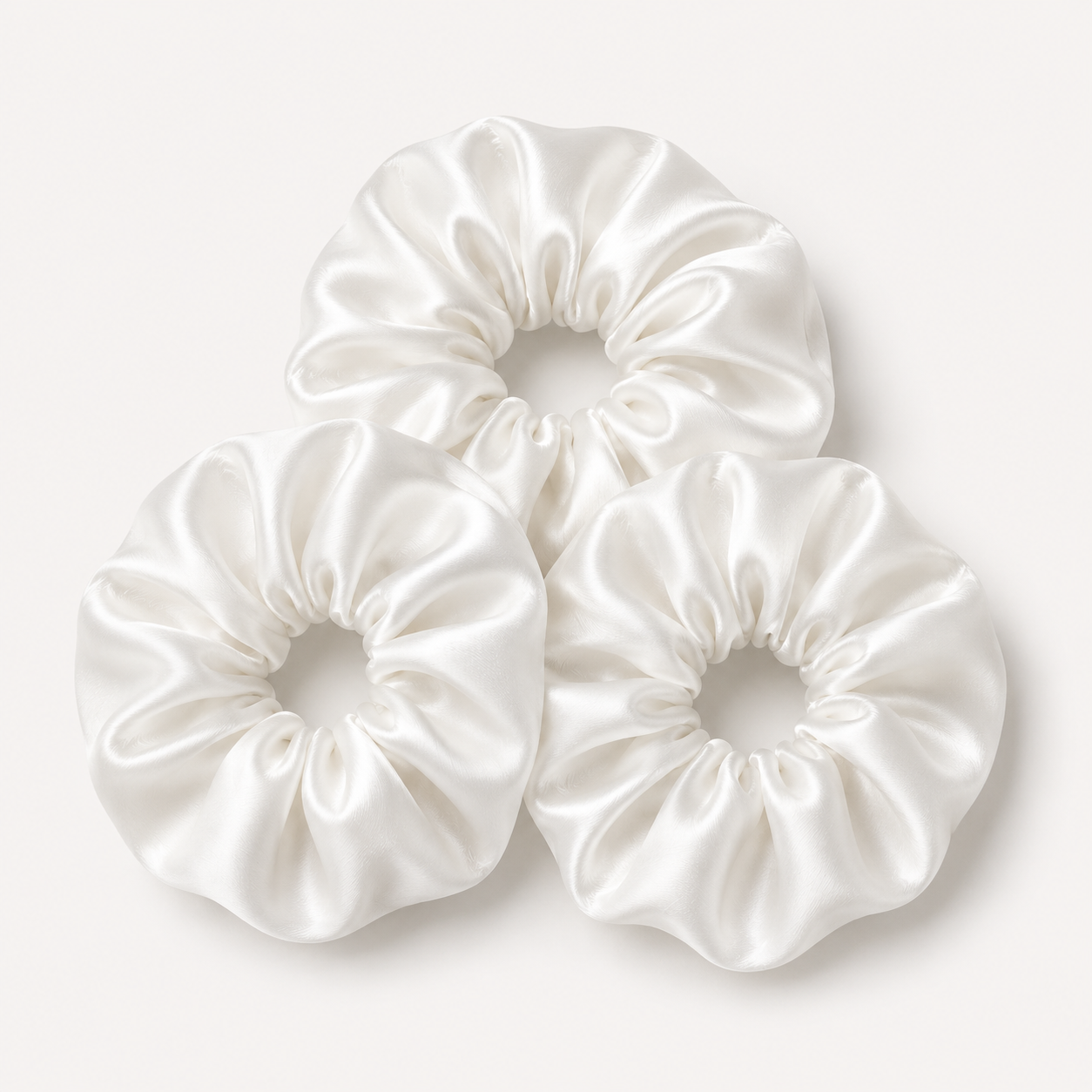 Pack de 3 Scrunchies Nácar