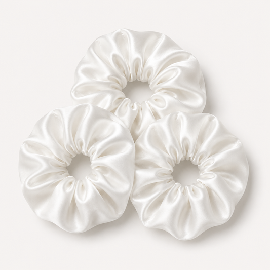 Pack de 3 Scrunchies Nácar